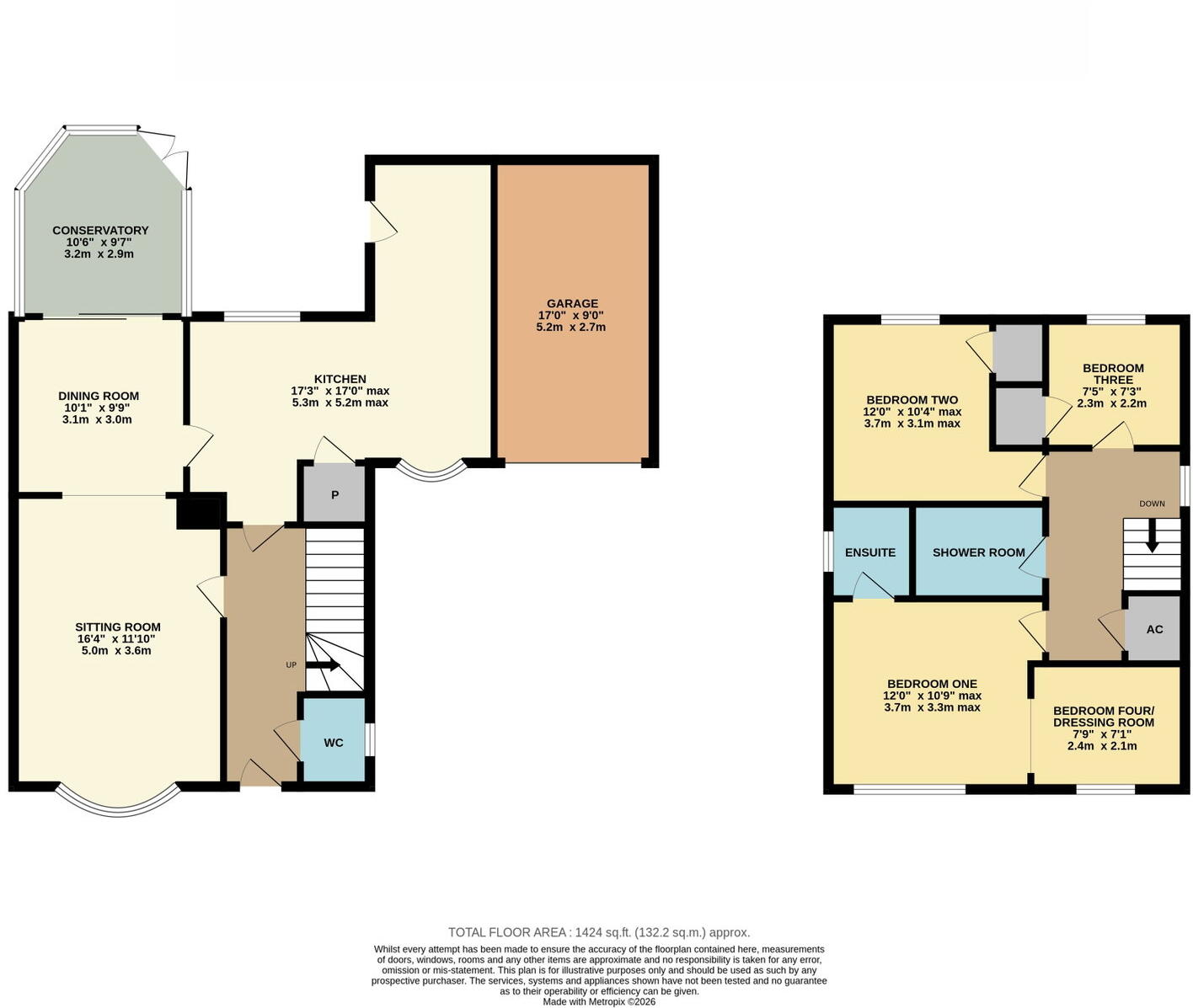 Clowbridge Drive, Loughborough floorplan