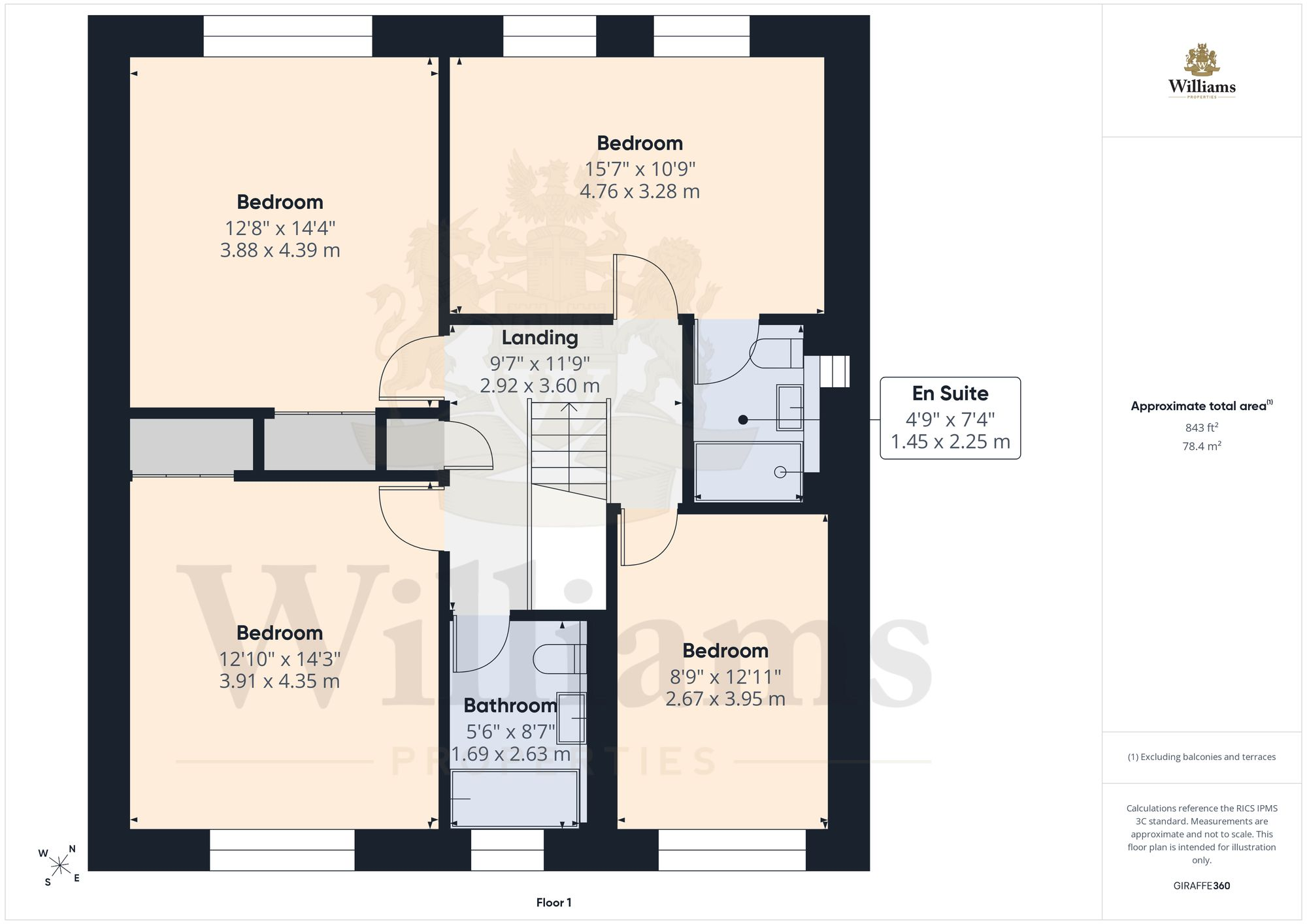 Kestrel Way, Aylesbury, HP19 floorplan