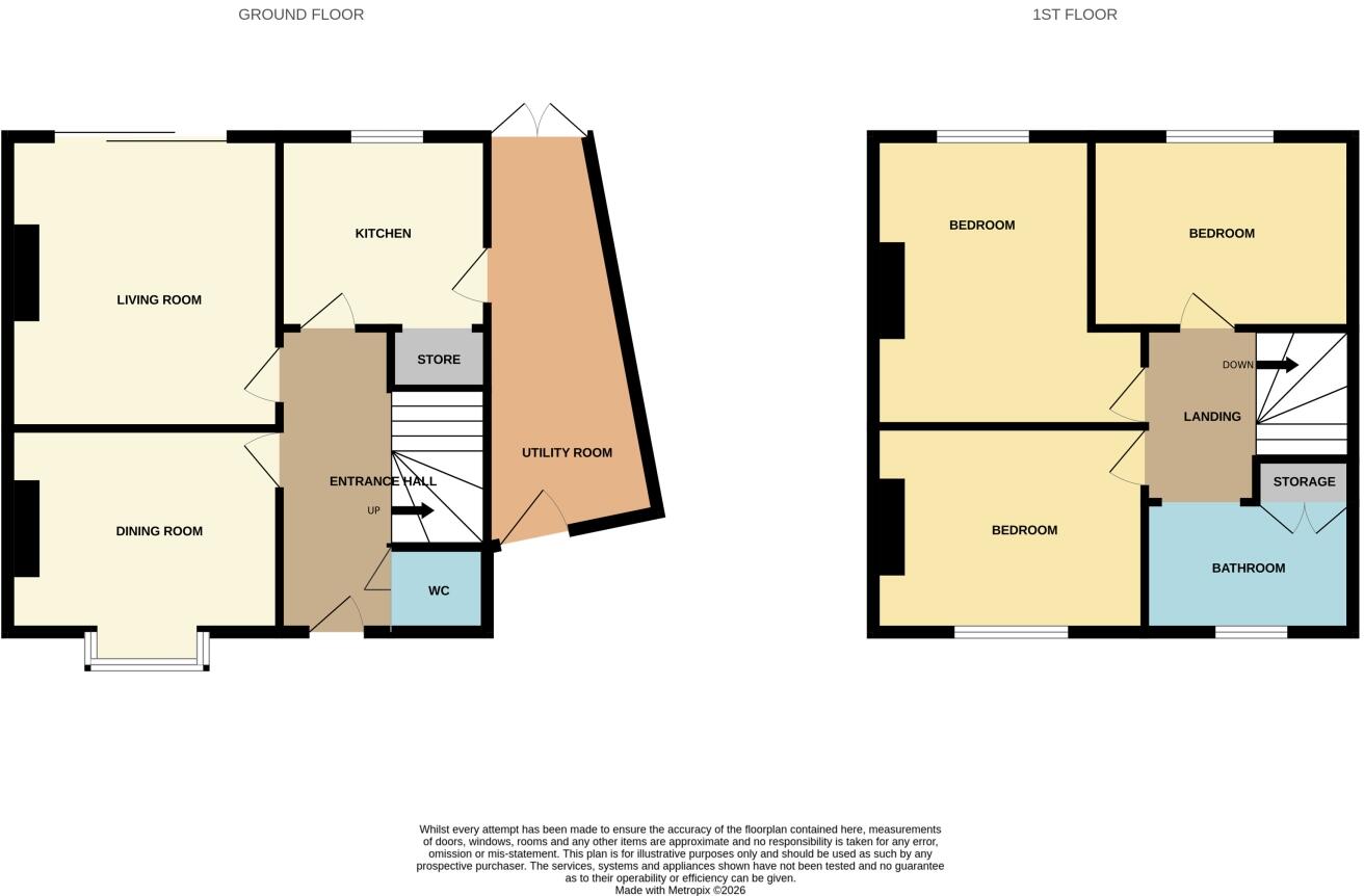 Gipsy Lane, Willenhall floorplan