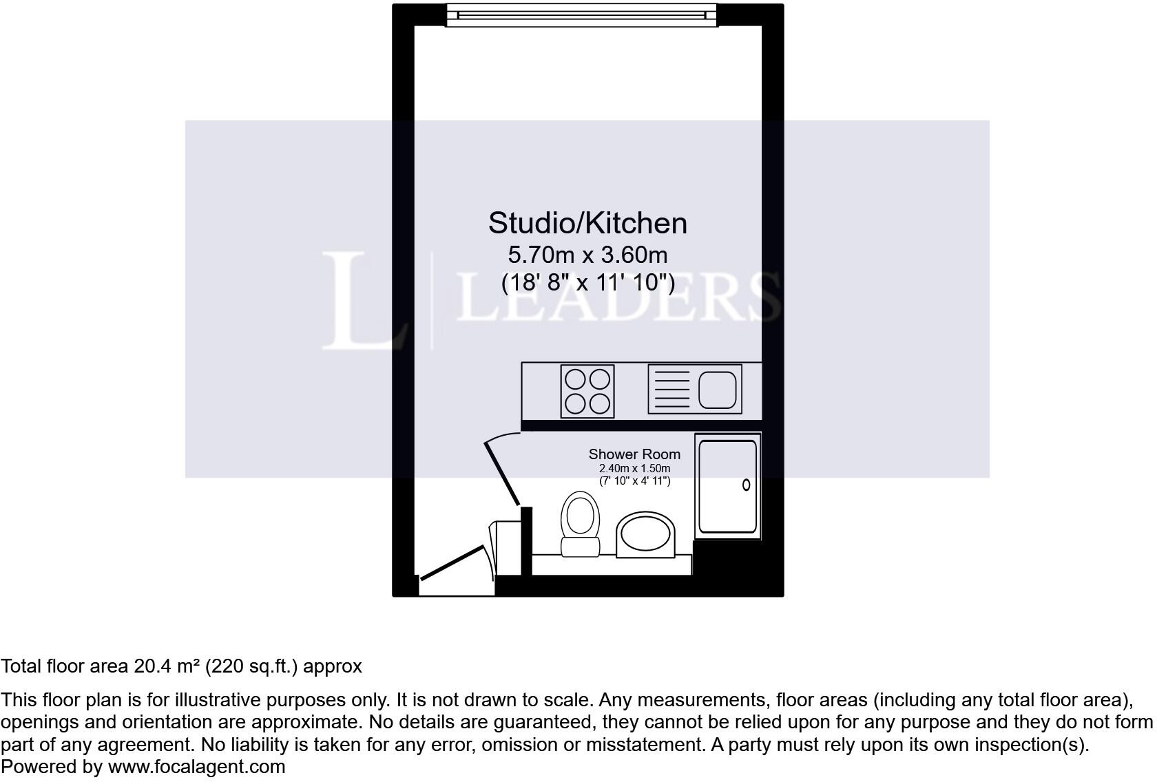 The Roundhouse, Gunwharf Quays, PO1 floorplan