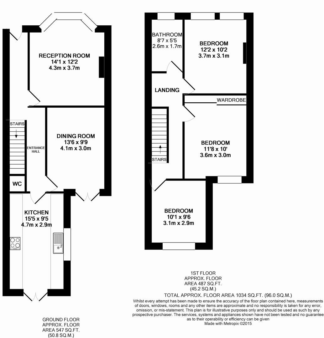 Queens Road, Ashley Down, Bristol floorplan