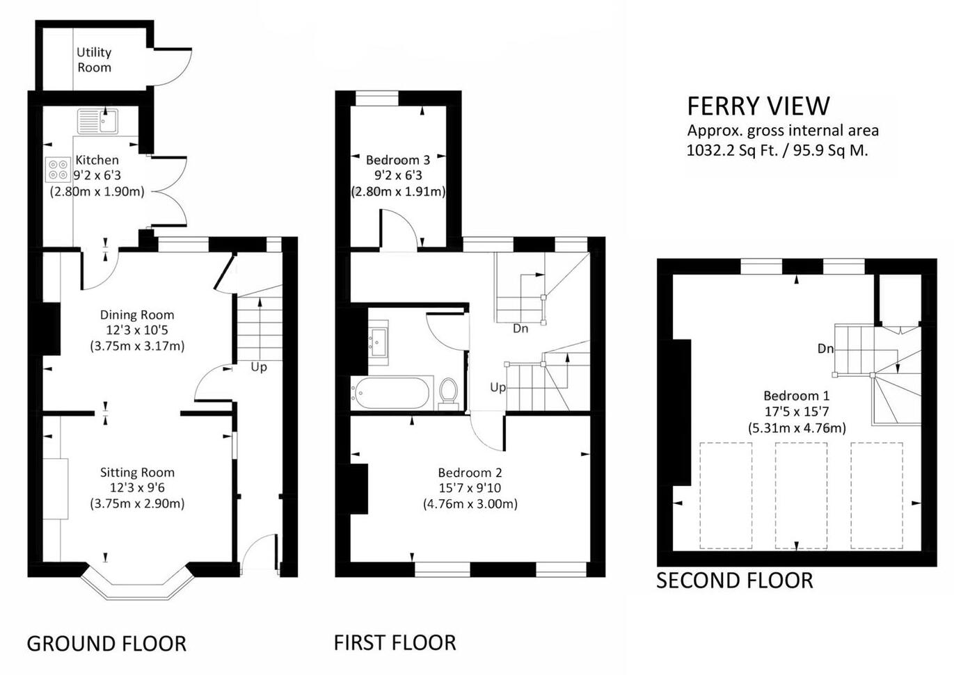 27, Sandquay Road, Dartmouth floorplan
