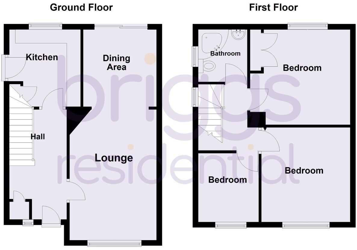 Oak Road, Glinton, Market Deeping, PE6 floorplan