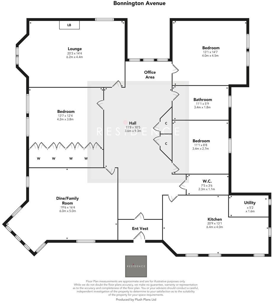Bonnington Avenue, Lanark floorplan