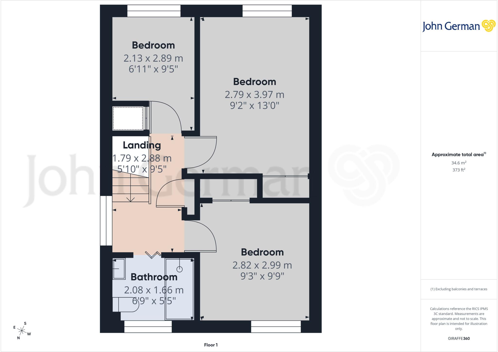 Alstone Close, Stafford floorplan