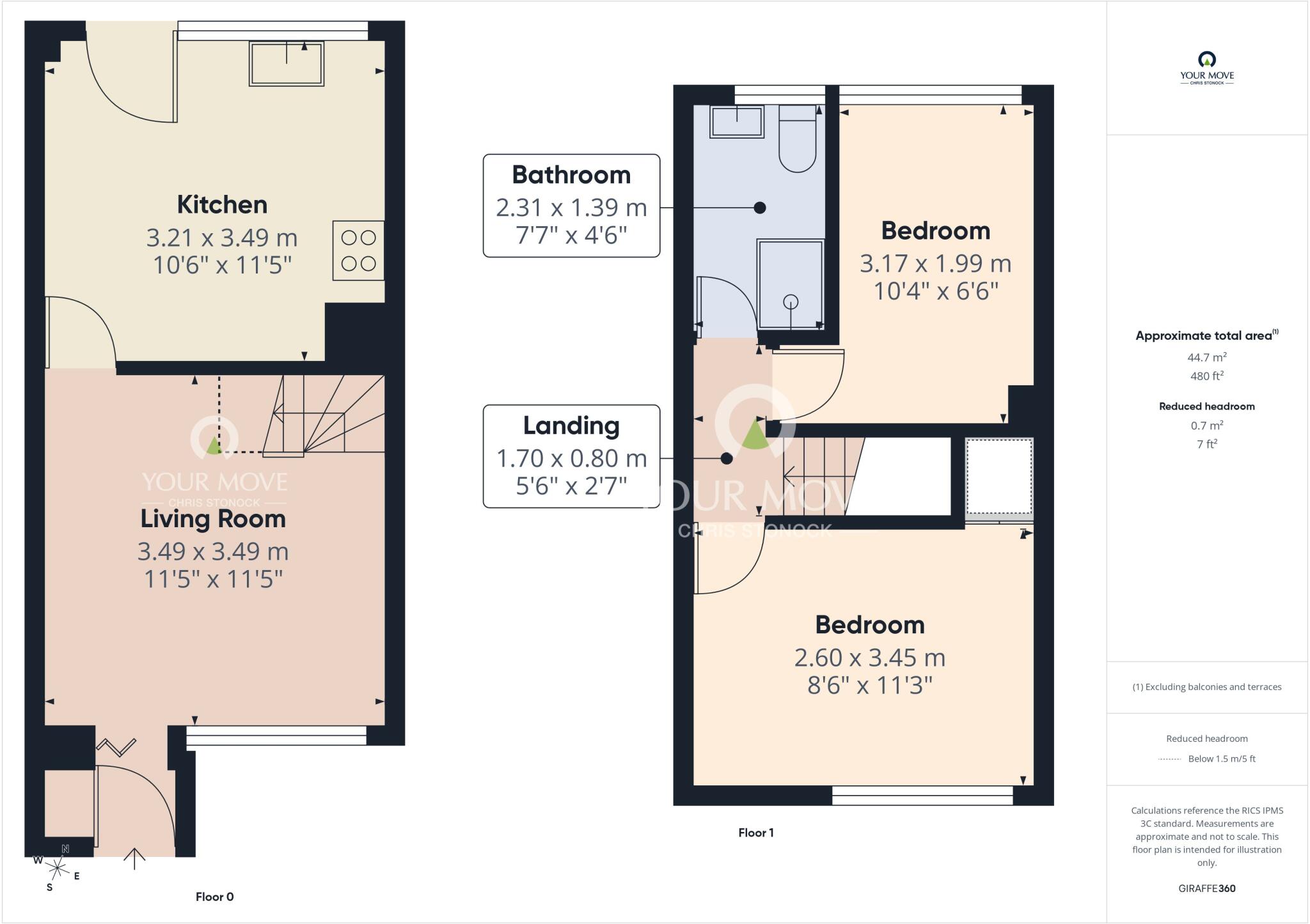 Skipsea View, Sunderland, Tyne and Wear, SR2 floorplan