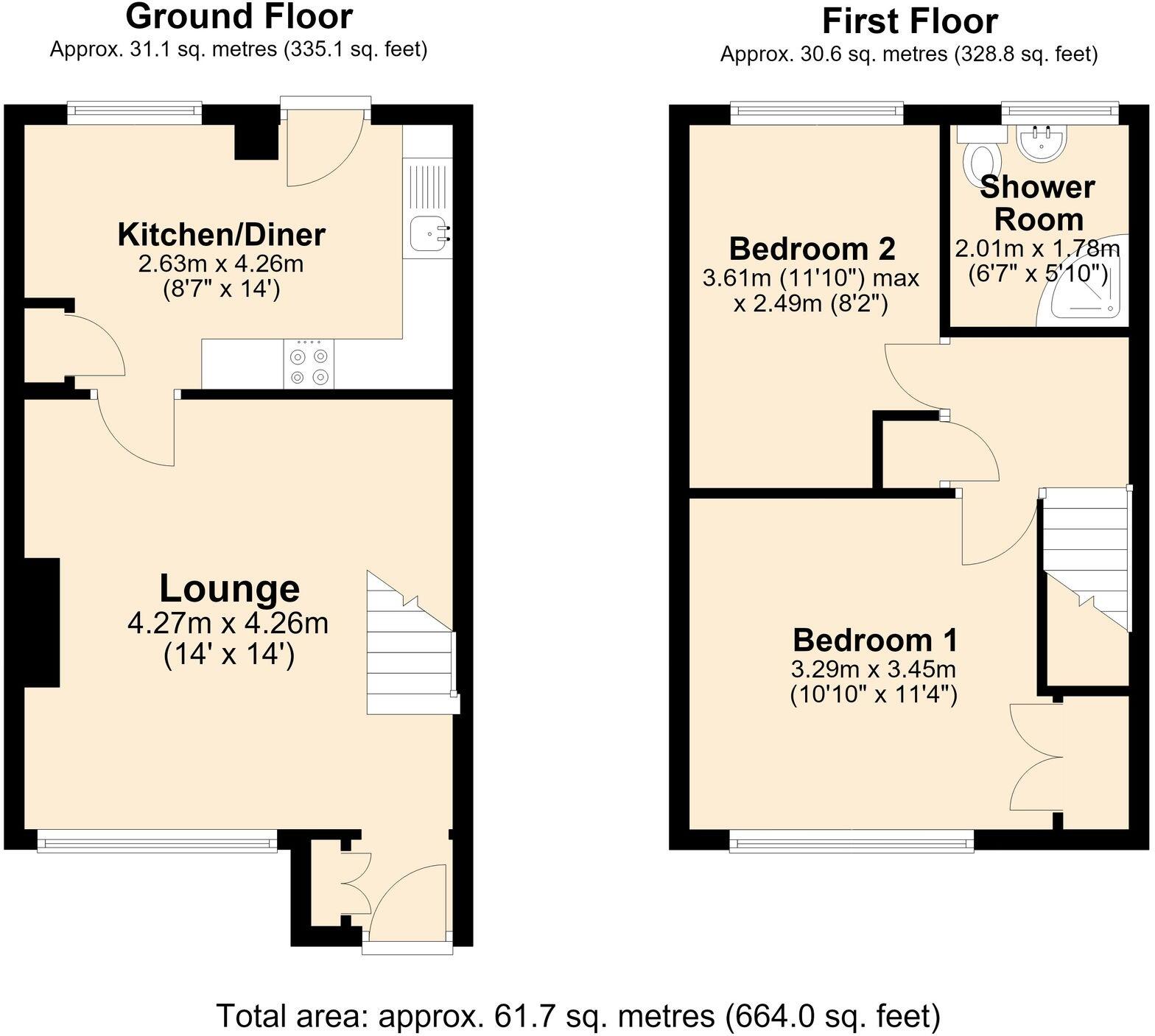 Newbold Close, Sileby, LE12 floorplan