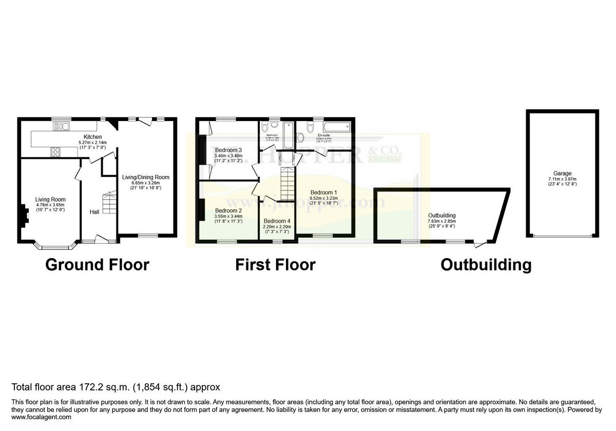 Lynton, Kirkby Stephen, 4QA floorplan