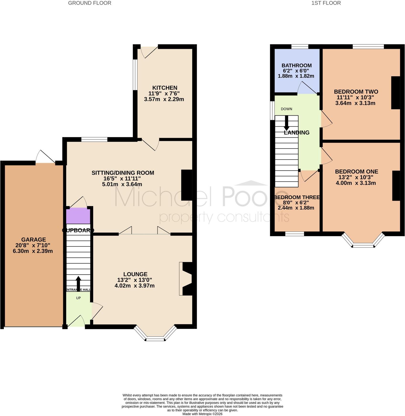 Grosvenor Road, Billingham, TS22 floorplan