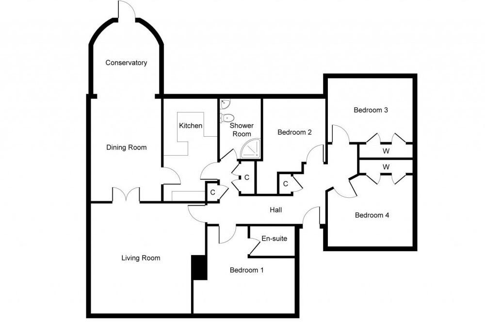 Bowfield Road, West Kilbride floorplan