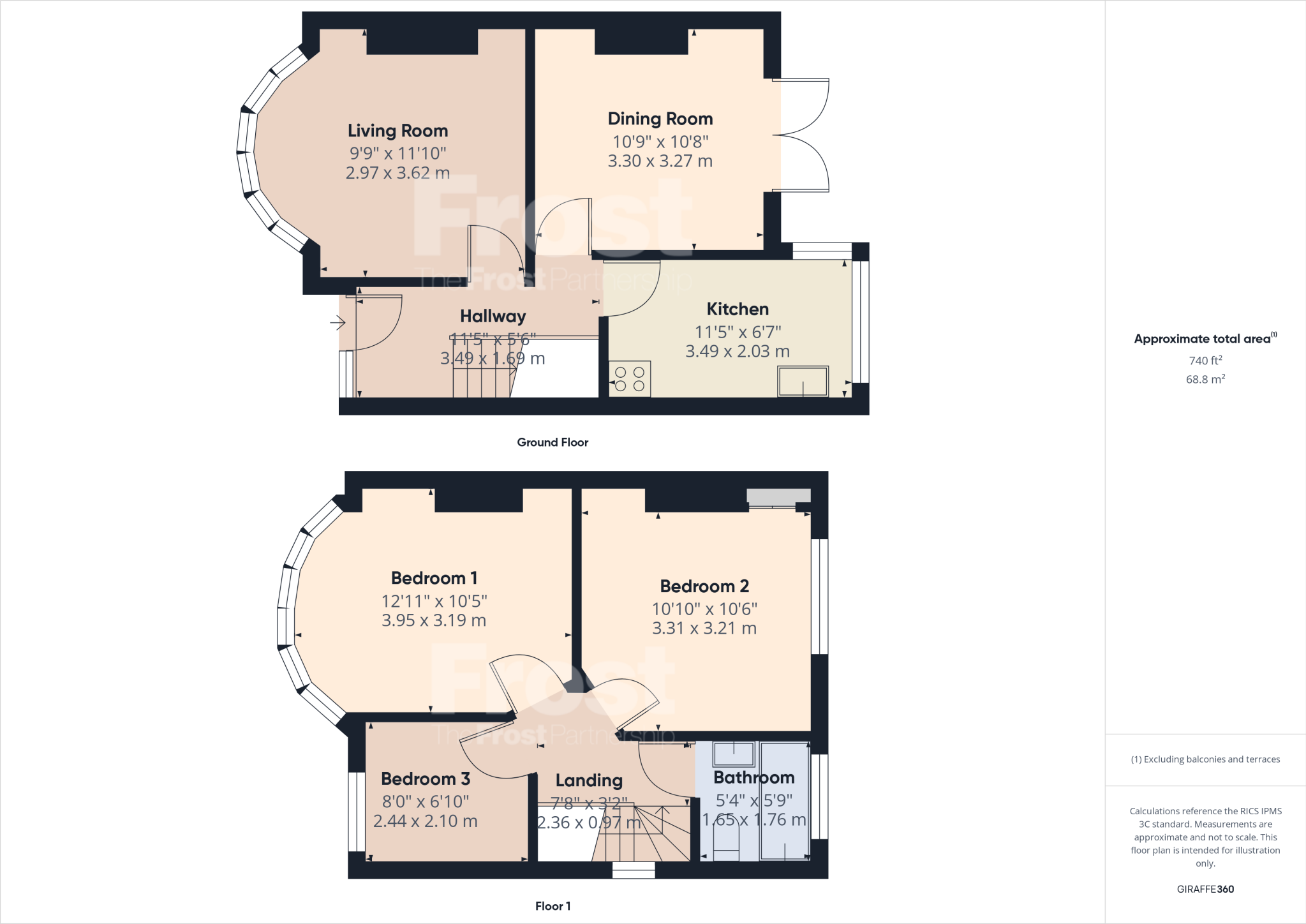 Raleigh Road, Feltham, Feltham, TW13 4LP floorplan