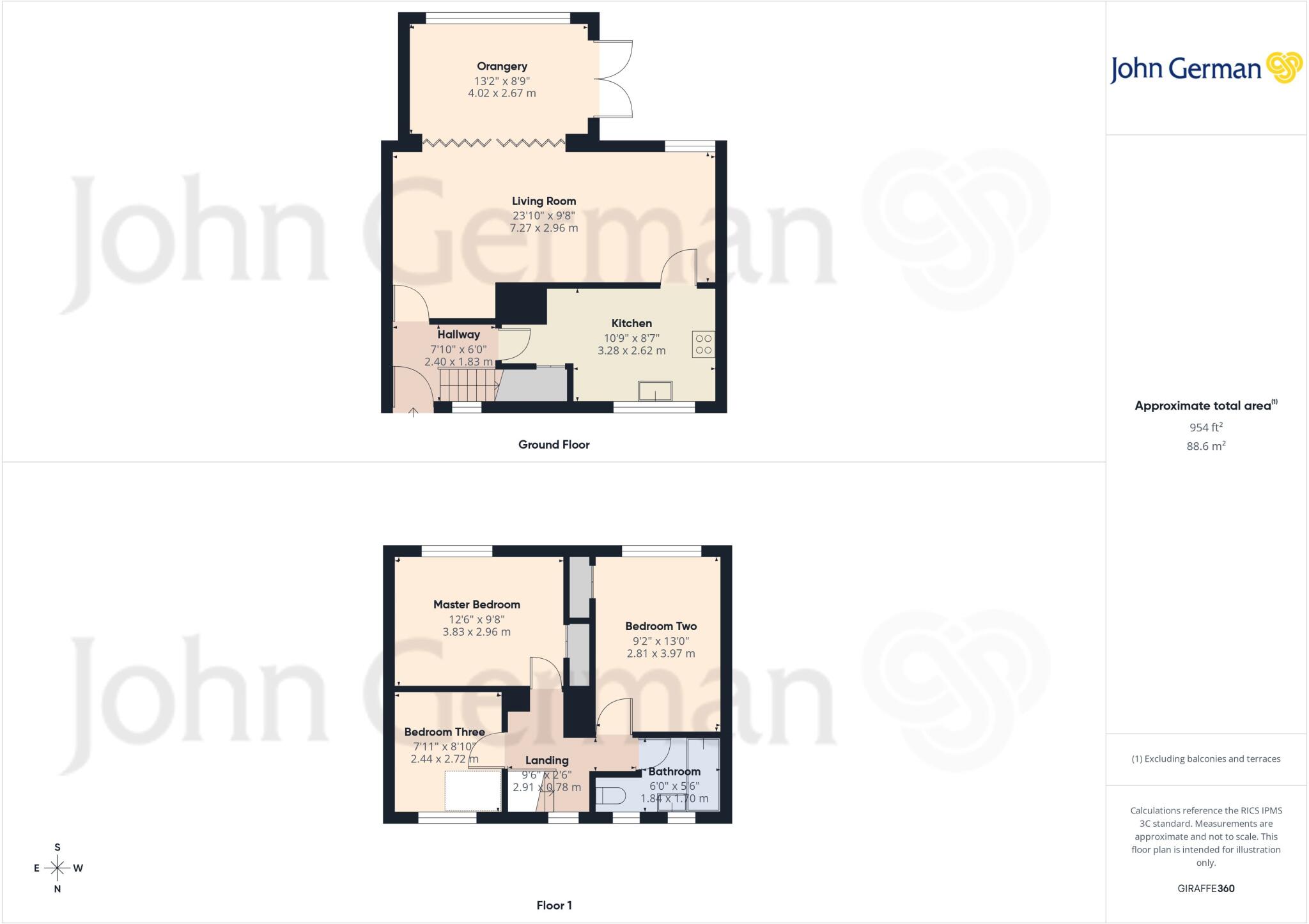 Bloomfield Crescent, Lichfield floorplan