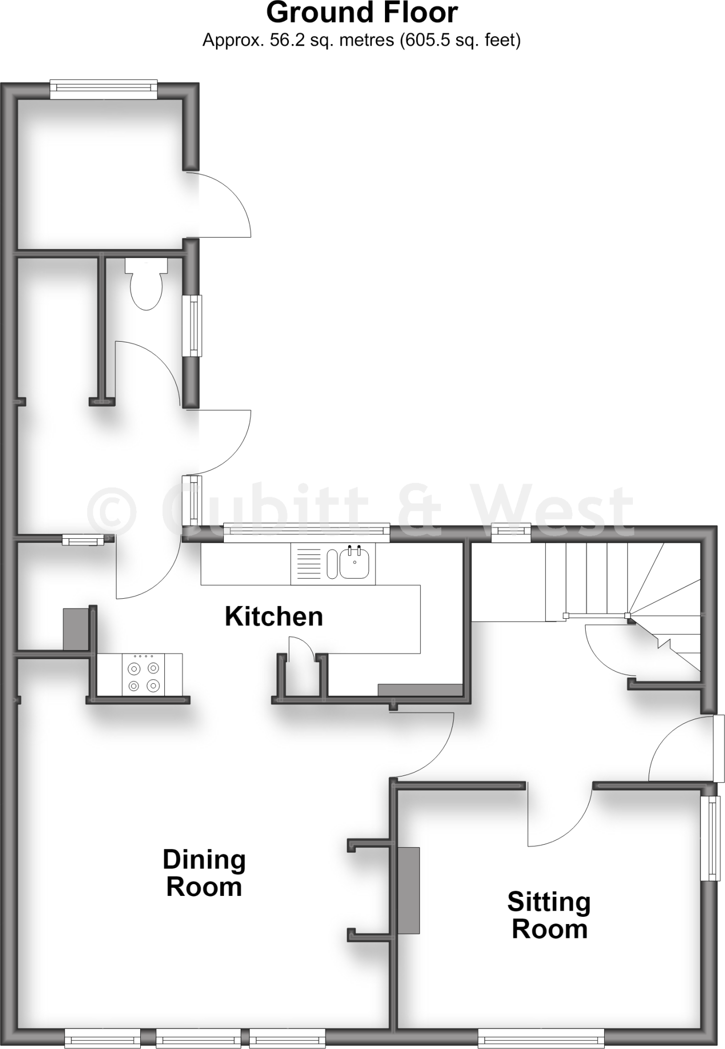 The Sands, Ashington, West Sussex floorplan