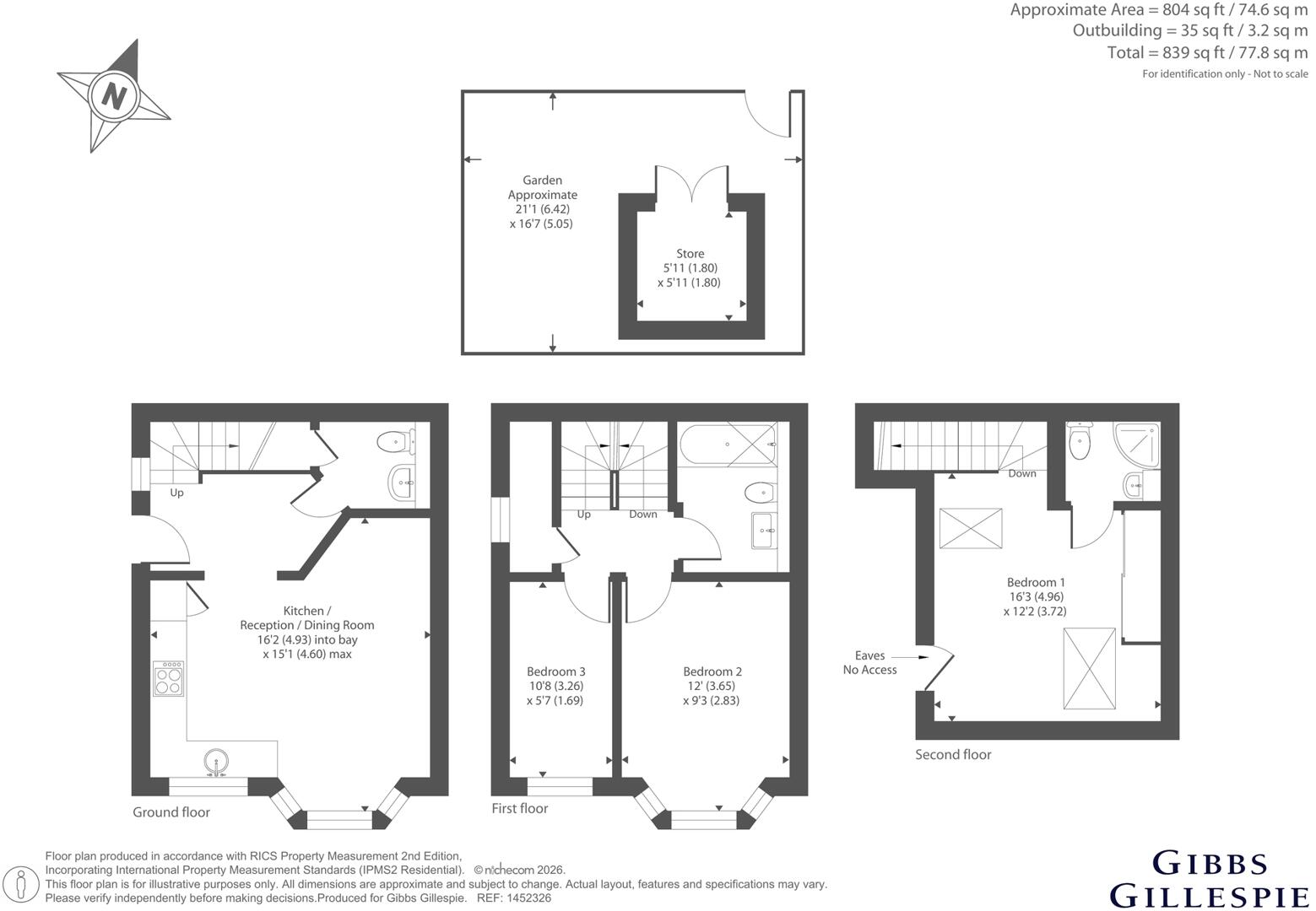 Manor Gardens, Ruislip floorplan
