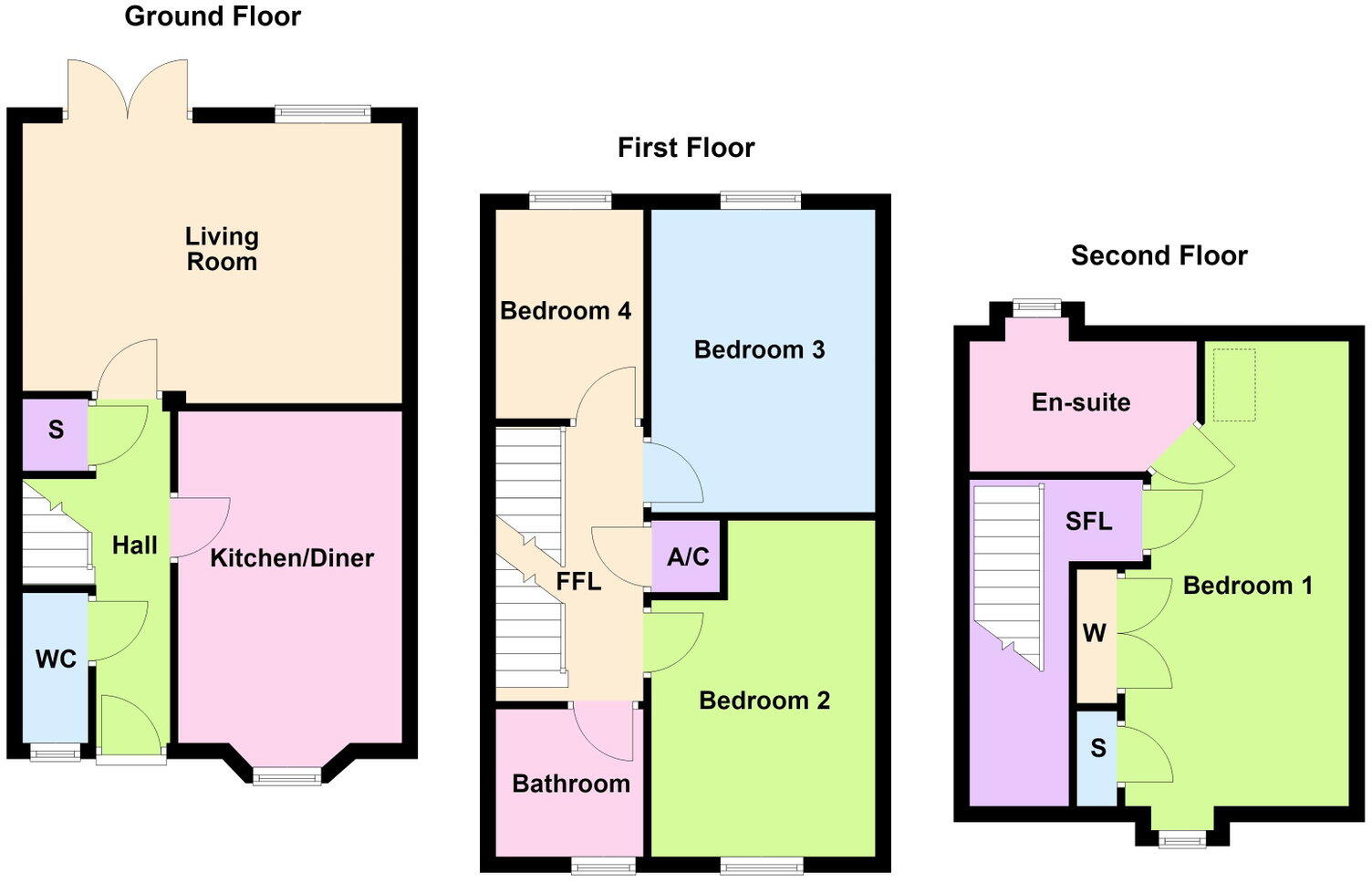 Grampian Walk, Little Stanion, Corby, NN18 8SH floorplan