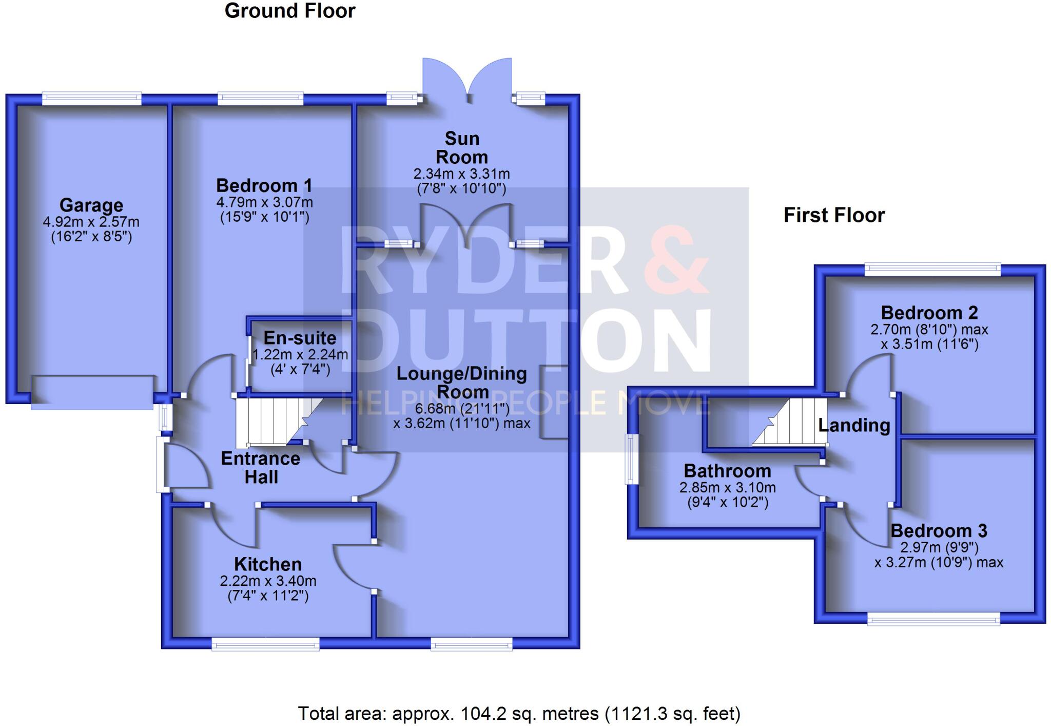 Town End Avenue, Holmfirth, West Yorkshire, HD9 floorplan