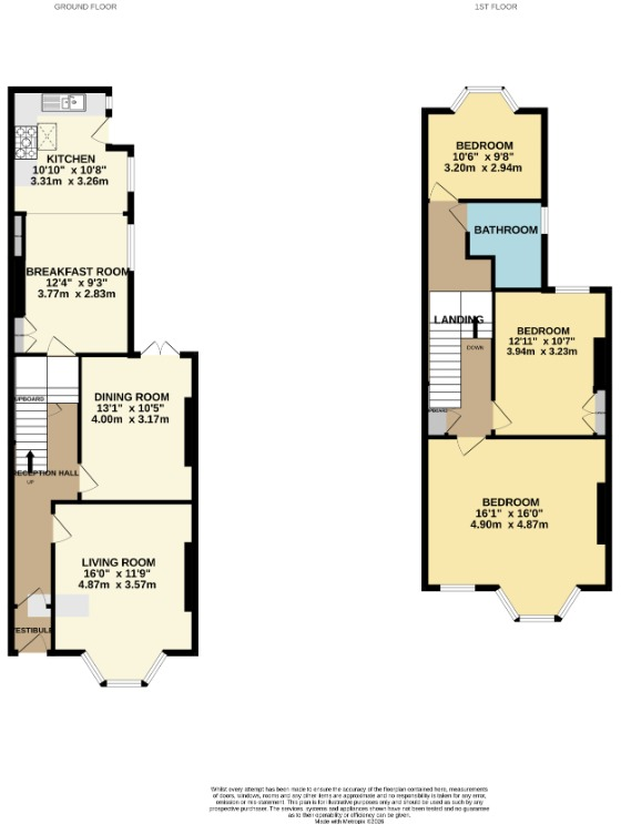 Beechwood Terrace, Plymouth, Devon, PL4 floorplan