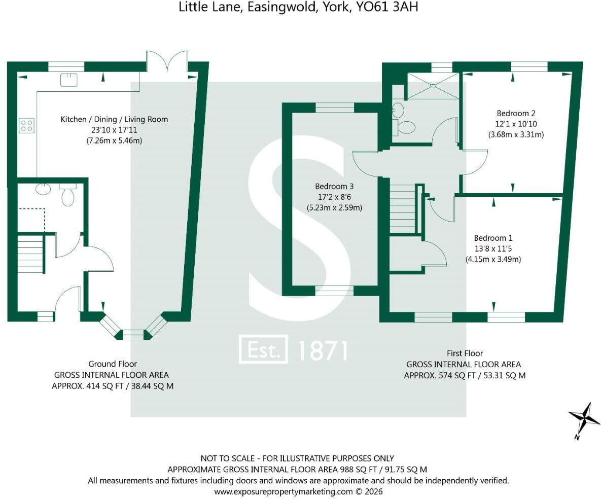 Little Lane, Easingwold floorplan