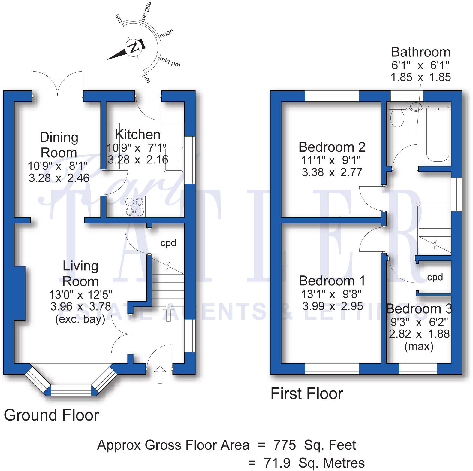 Denny Close, Upton, Wirral floorplan