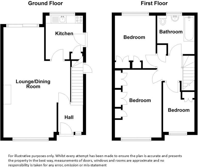 Stonewell Crescent, Whitestone, Nuneaton floorplan