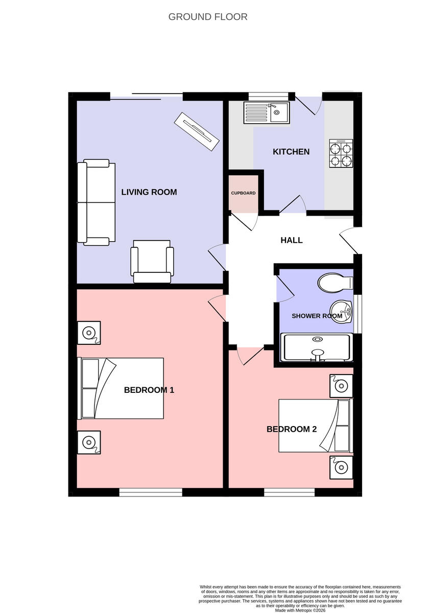 East End Close, Caister-on-Sea floorplan