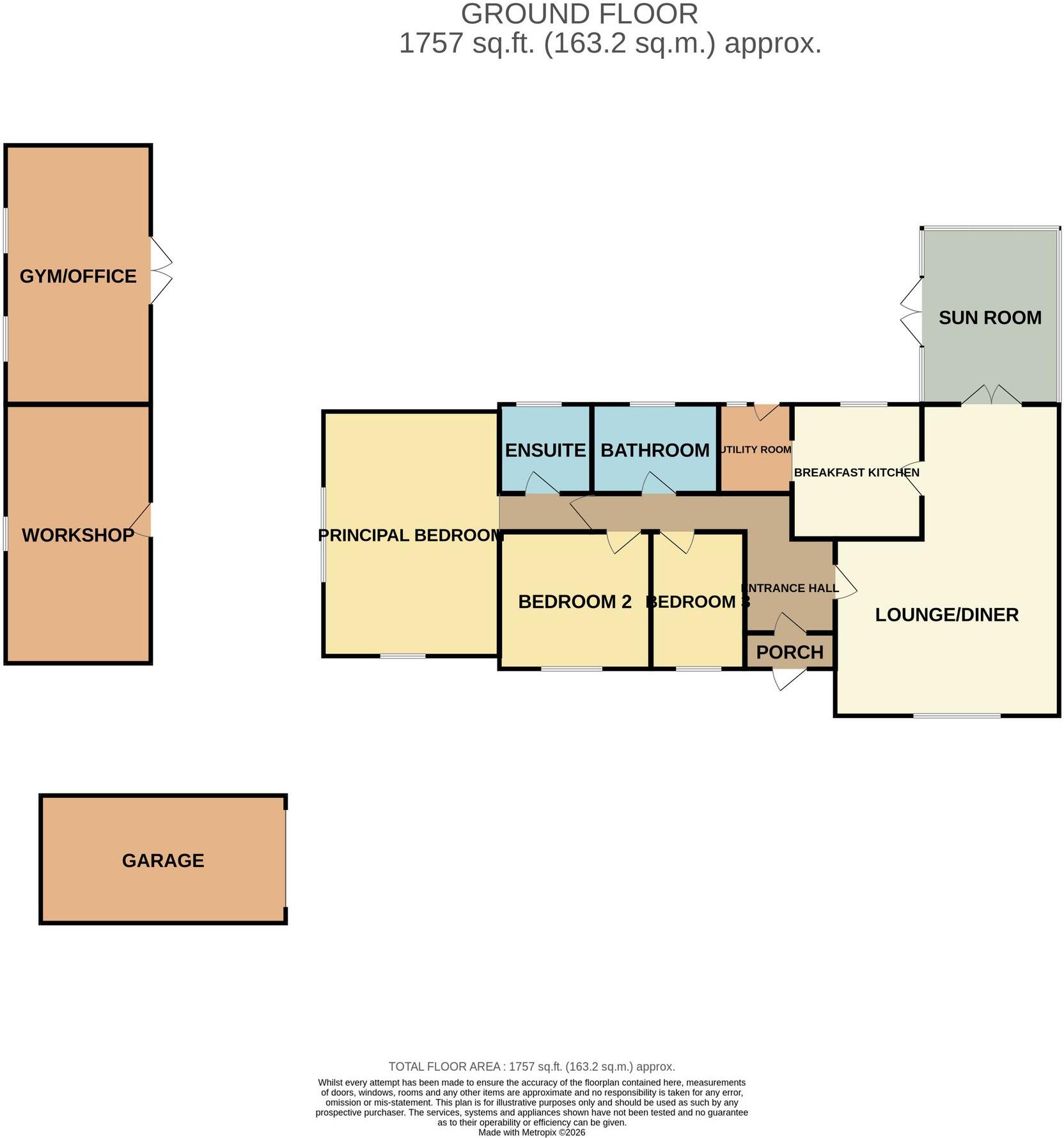 Pinfold Close, Finningley, DN9 floorplan