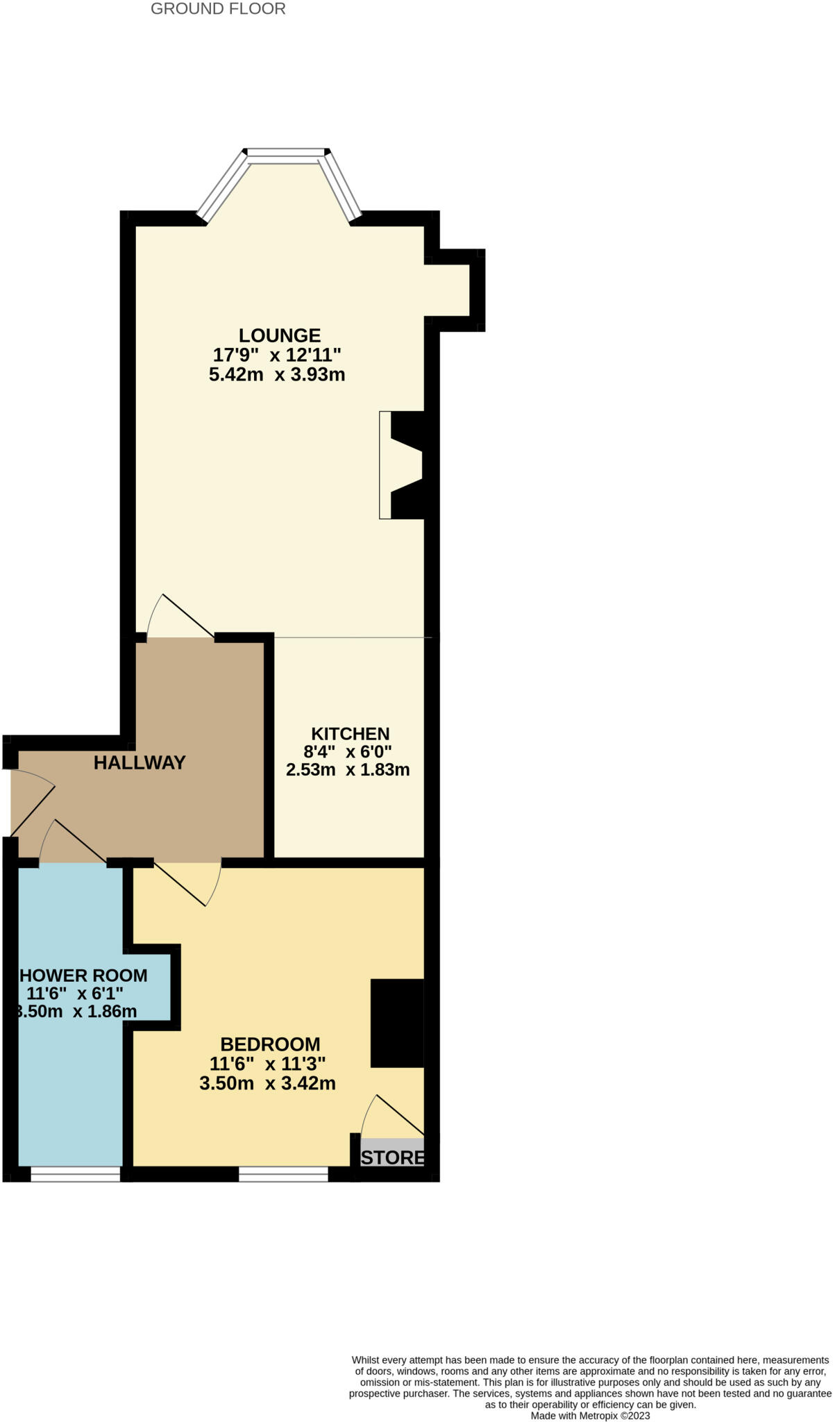 3/3, 26 Garry Street floorplan