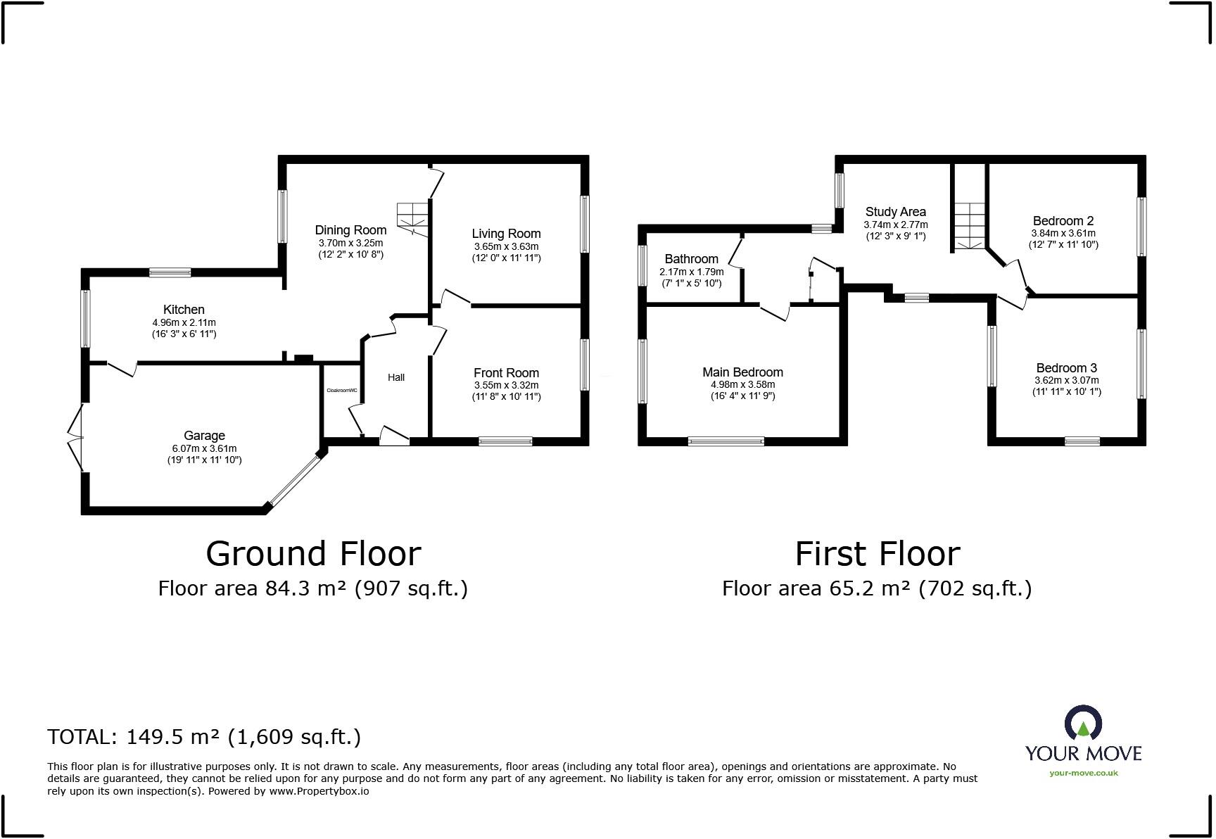 Oaten Hill, Canterbury, Kent, CT1 floorplan