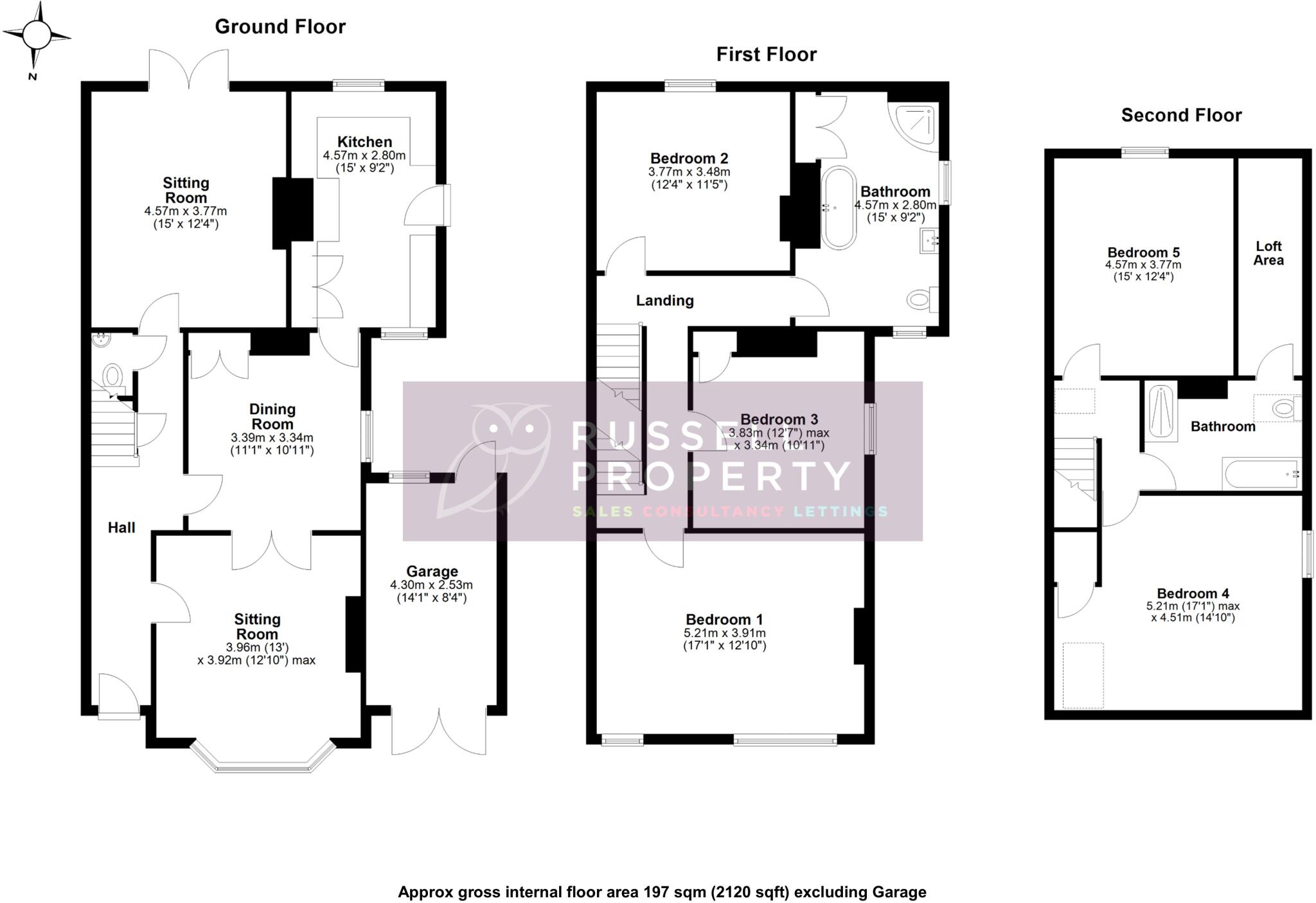 Warwick Road, Bishop's Stortford, Hertfordshire, CM23 floorplan