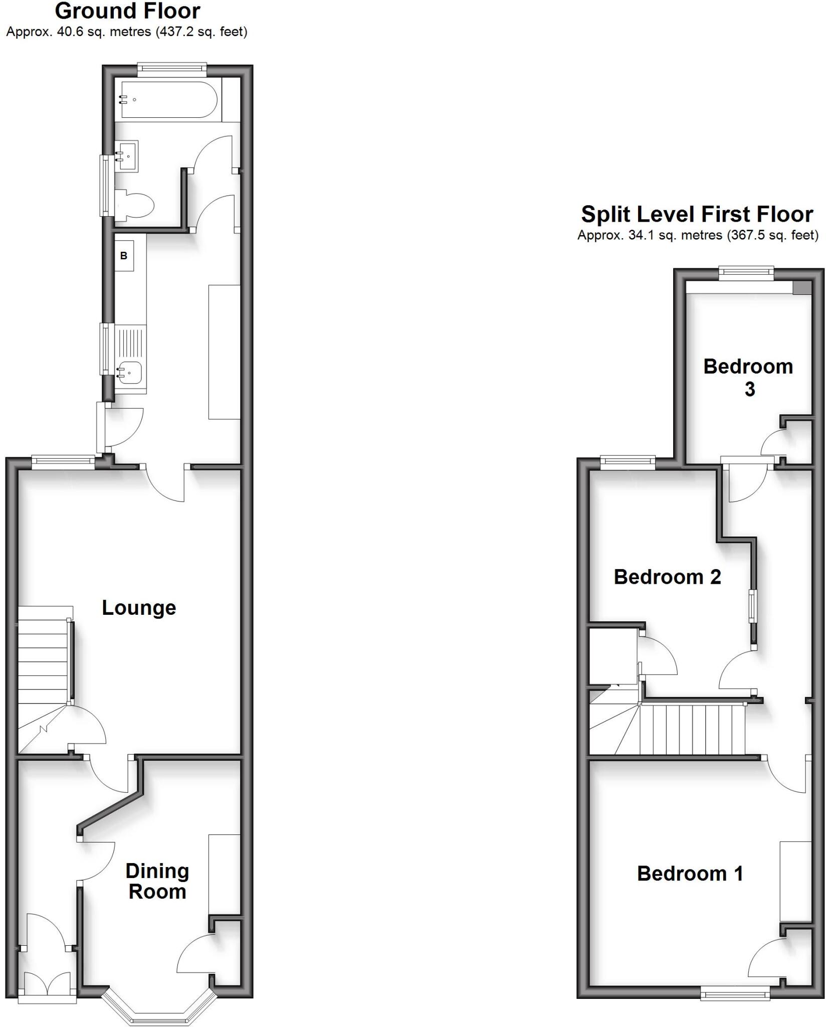 St. Pauls Terrace Canterbury CT1 floorplan