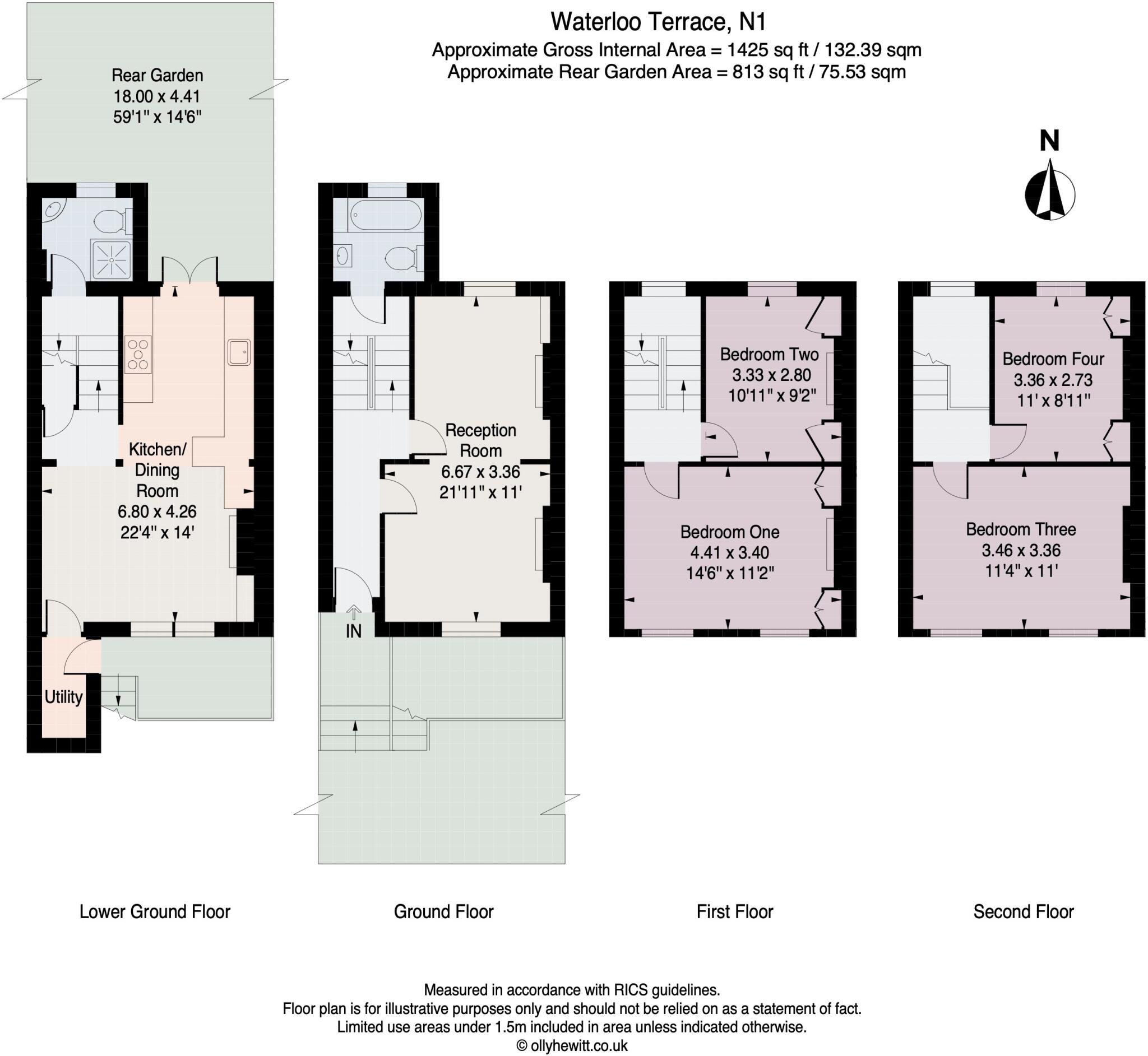 Waterloo Terrace, Islington, London, N1 floorplan