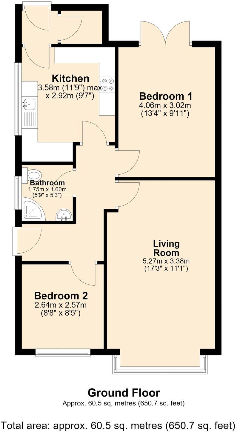 Blackburn Road, Oswaldtwistle, BB5 floorplan