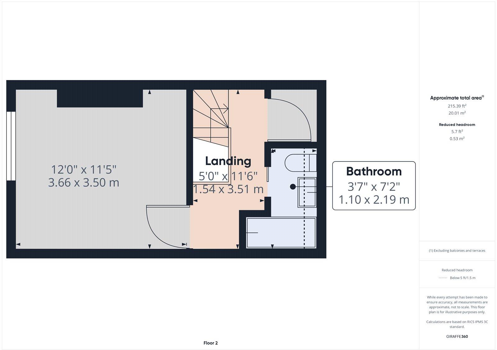 Forster Street, Nottingham, Nottinghamshire, NG7 floorplan