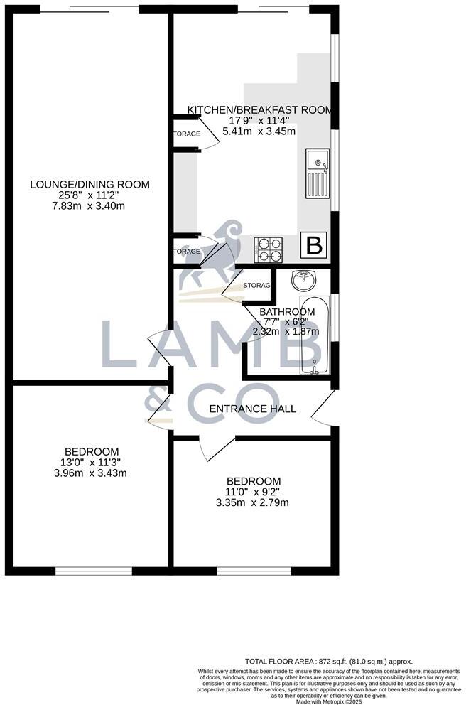 Broadstrood, St. Osyth, Clacton-On-Sea floorplan