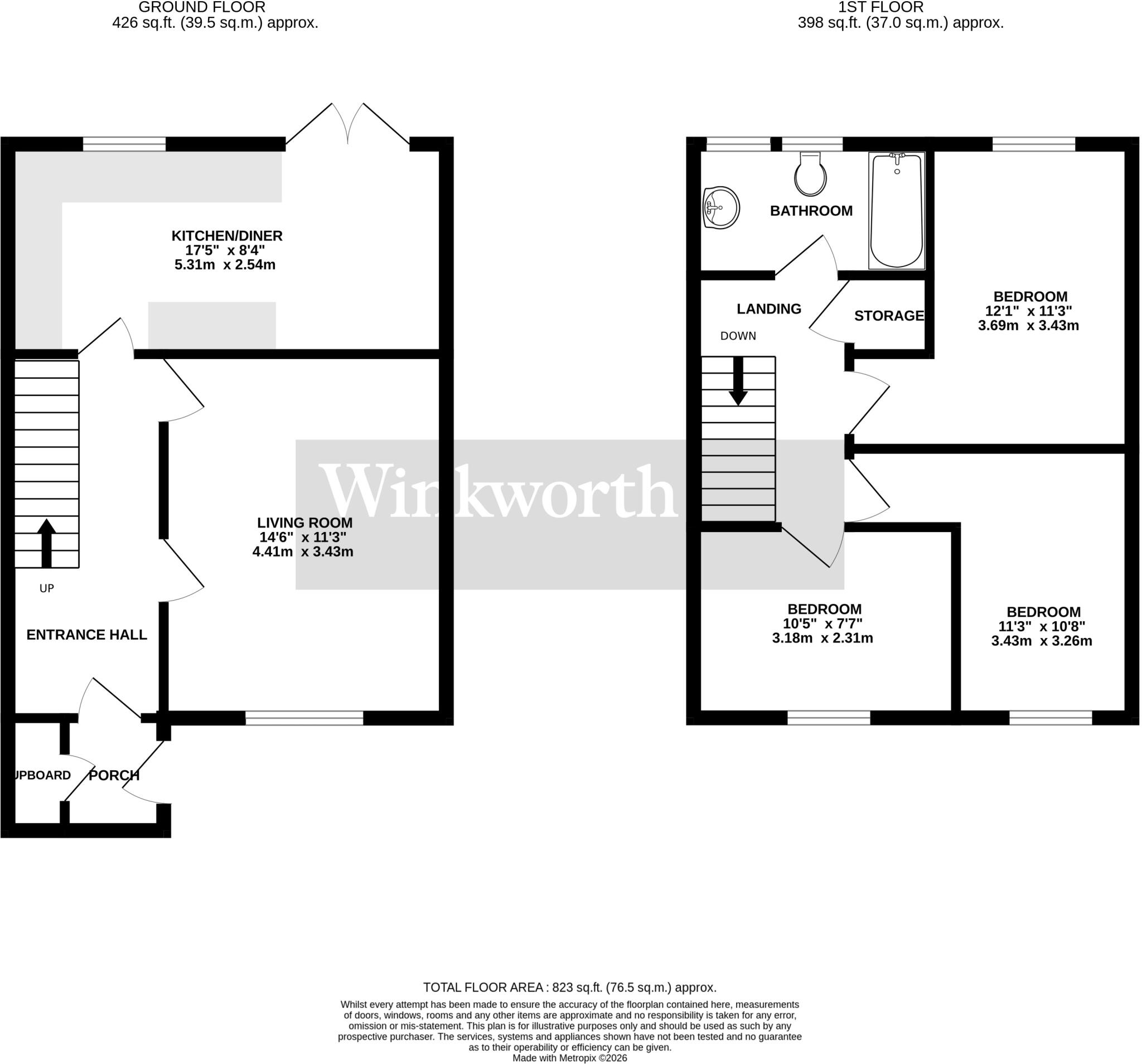 Plantsman Close, Norwich, Norfolk, NR2 floorplan
