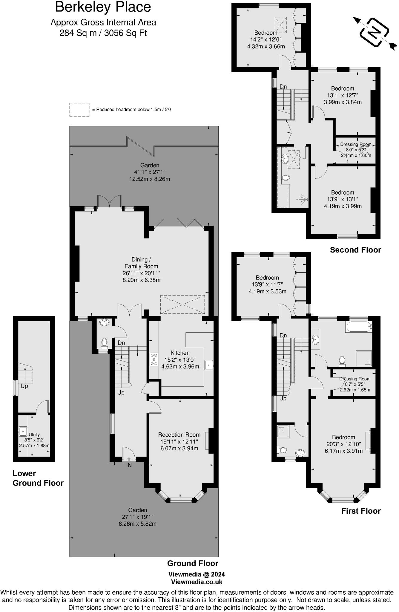 Berkeley Place, Wimbledon Village, SW19 floorplan