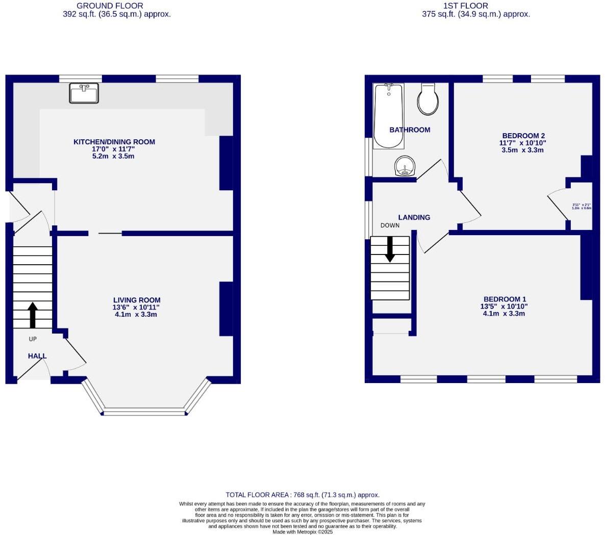 Starkey Crescent, York floorplan