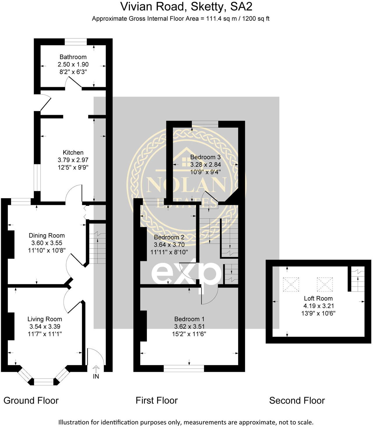 Vivian Road, Sketty, Swansea, SA2 0UH floorplan