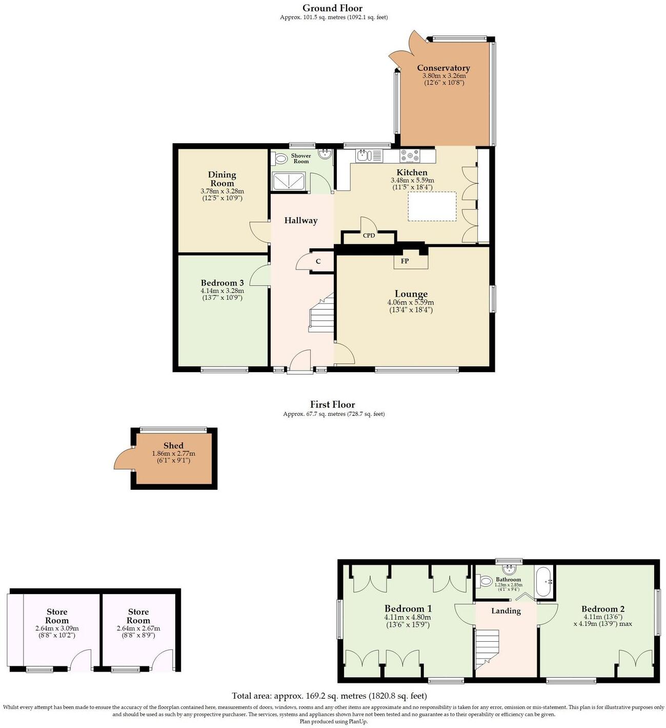 Mill Road, Blofield Heath floorplan