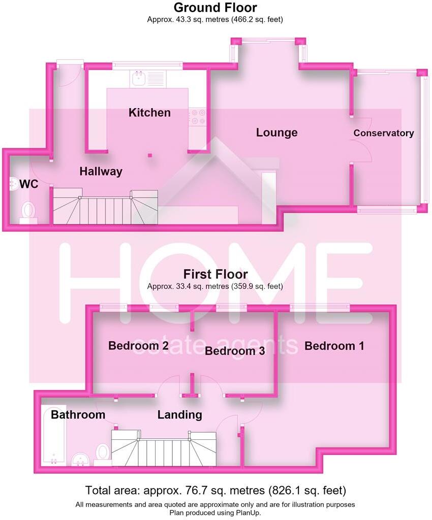 Melville Road, Stretford floorplan