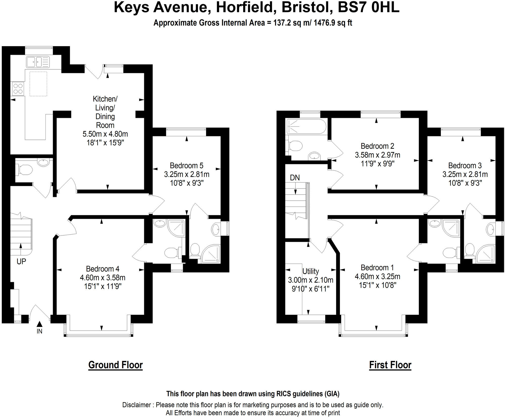 Keys Avenue, Horfield, Bristol floorplan