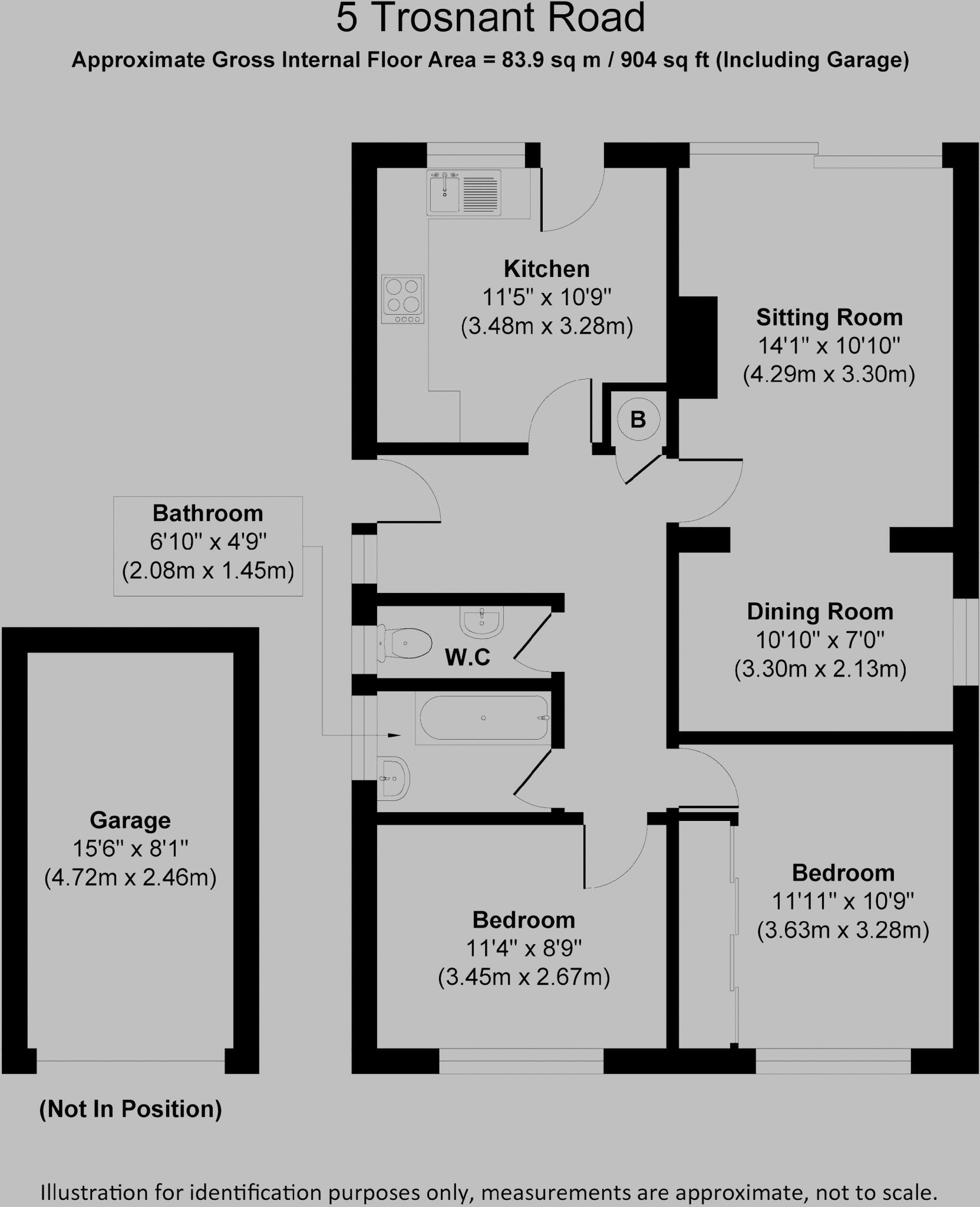 Trosnant Road, Havant floorplan