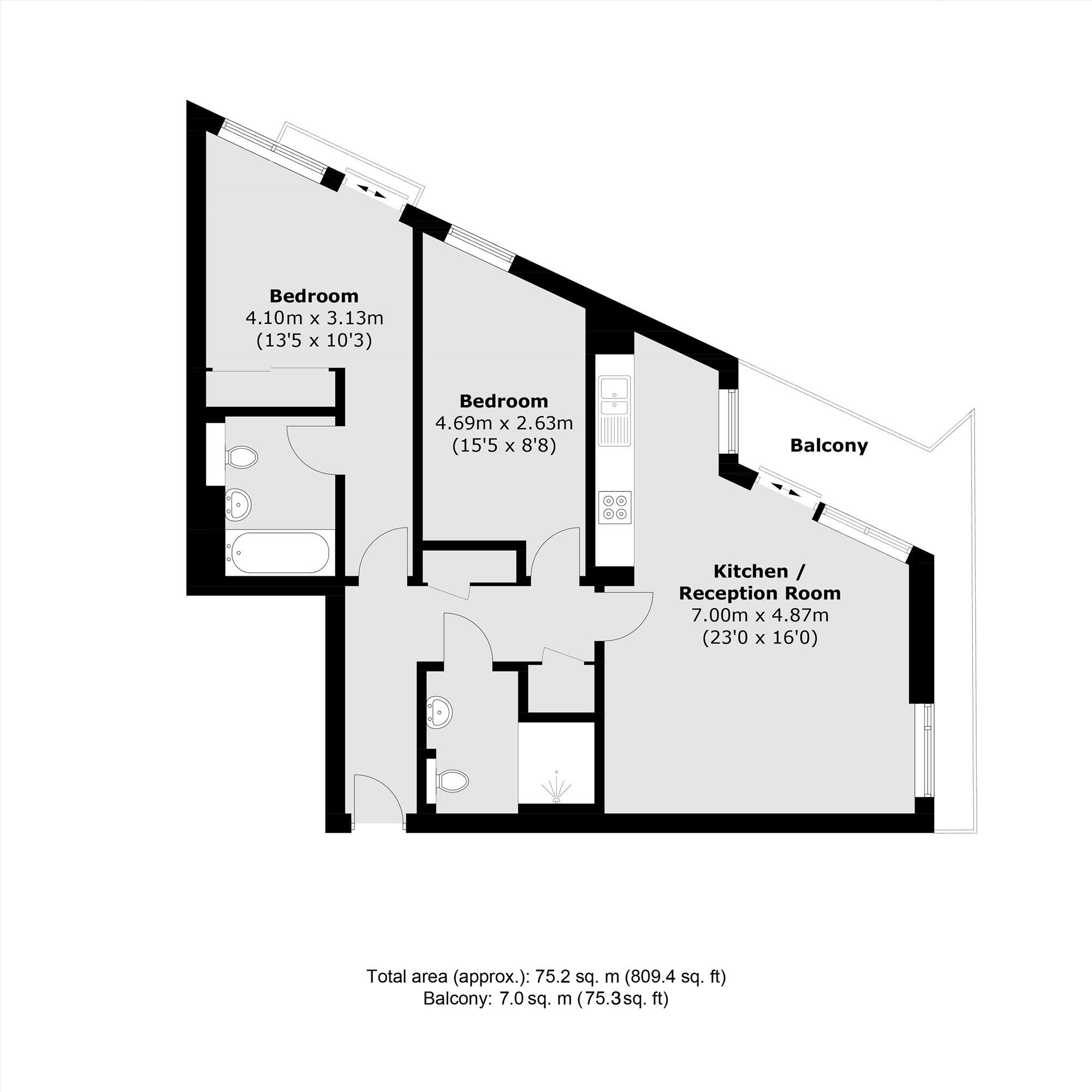 Banning Street, Greenwich floorplan