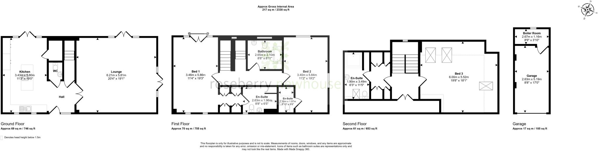 The Courtyard, Preston Lane, Stockton-on-Tees floorplan