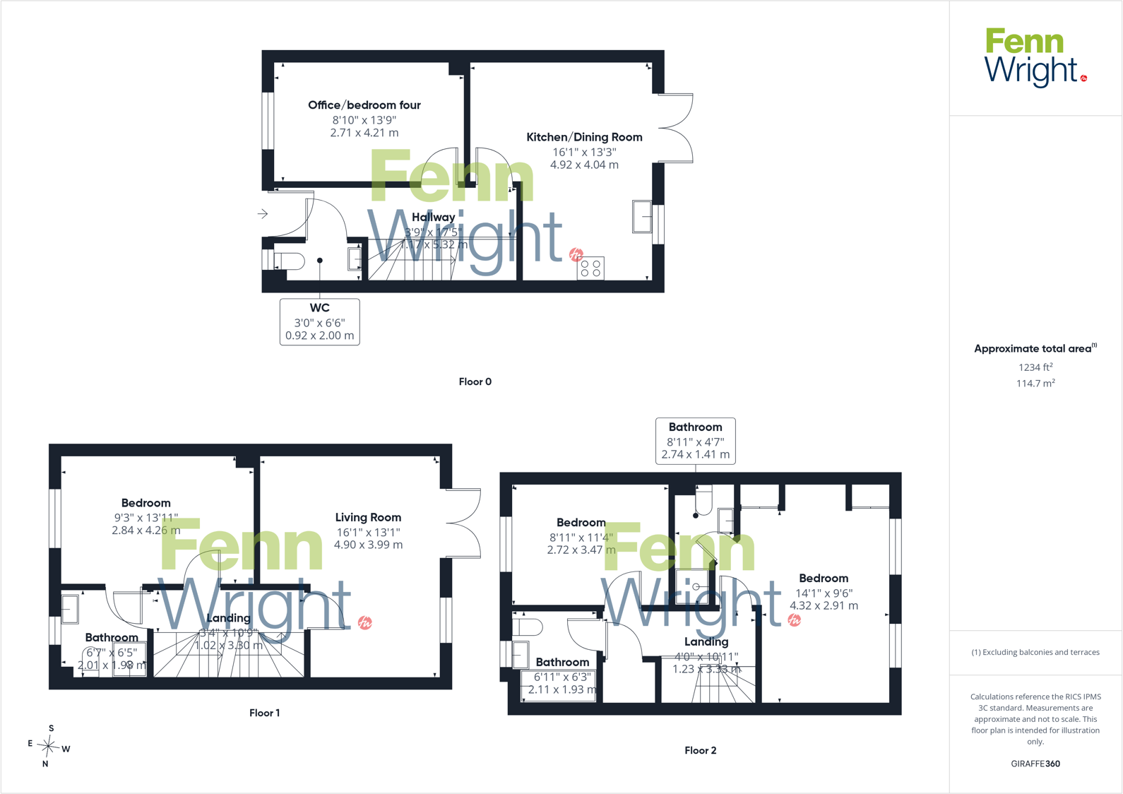 Allen Aldridge Grove, Stanway, Colchester, Essex, CO3 floorplan