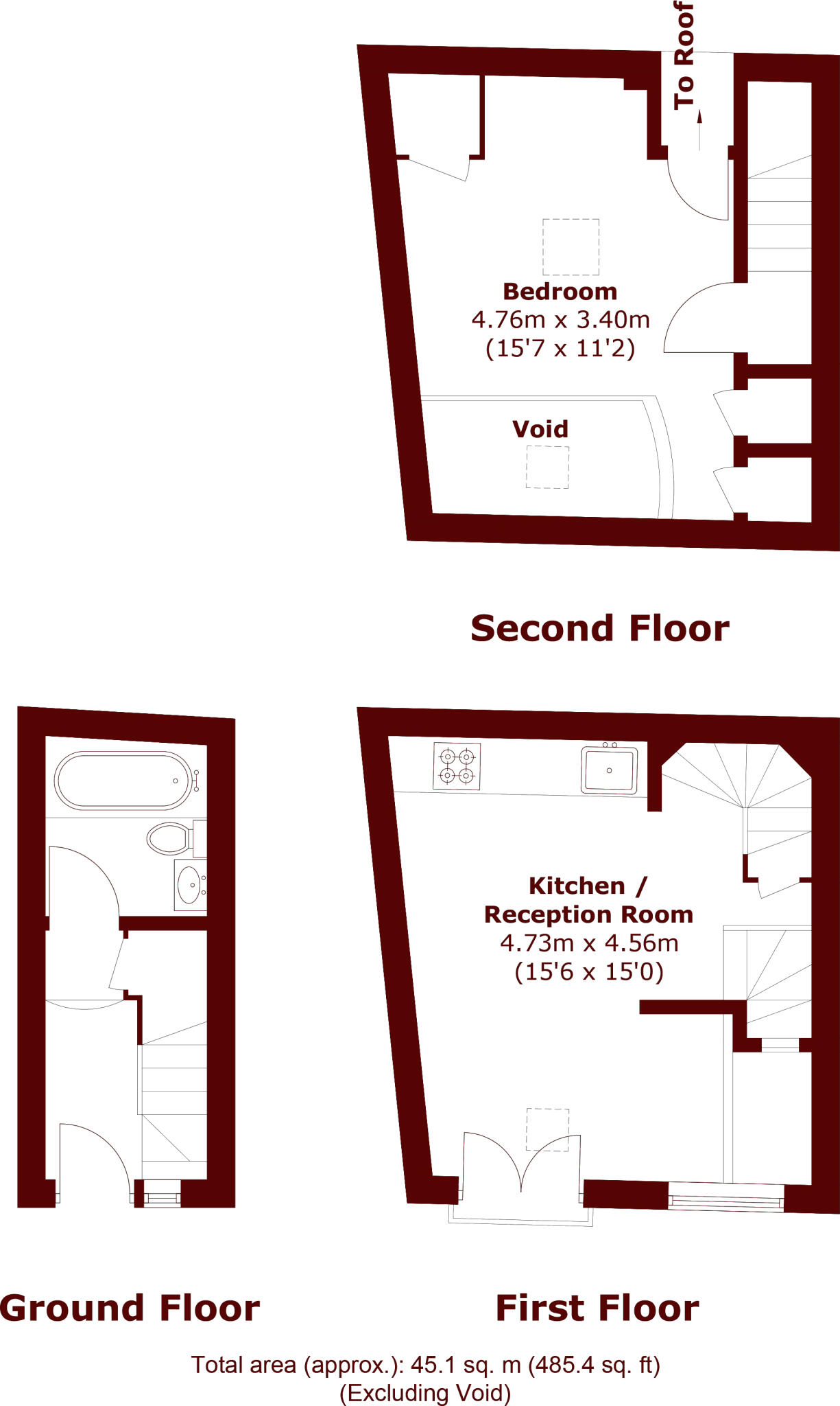 Royal Crescent Mews, London floorplan