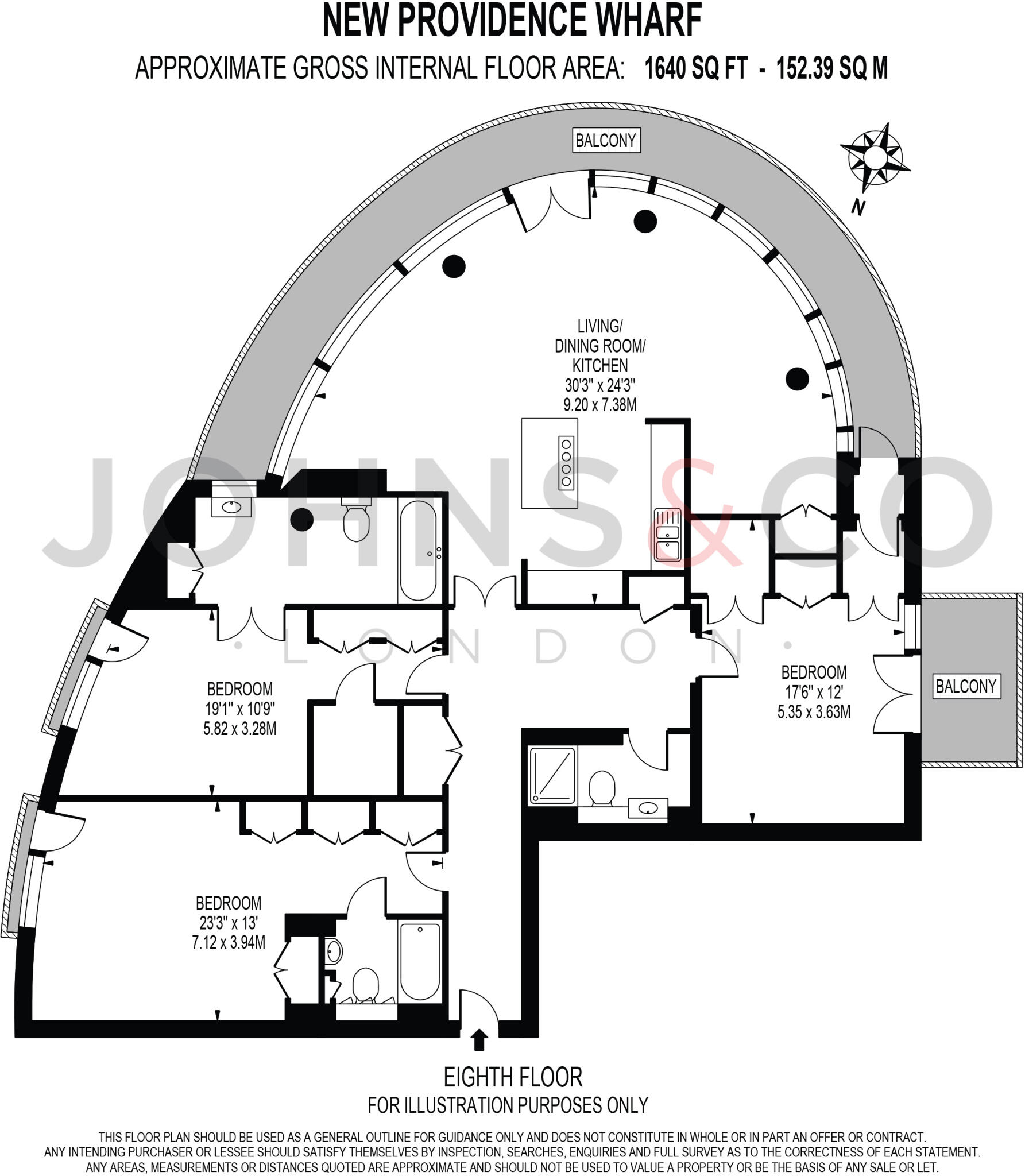 New Providence Wharf, 1 Fairmont Avenue, E14  floorplan