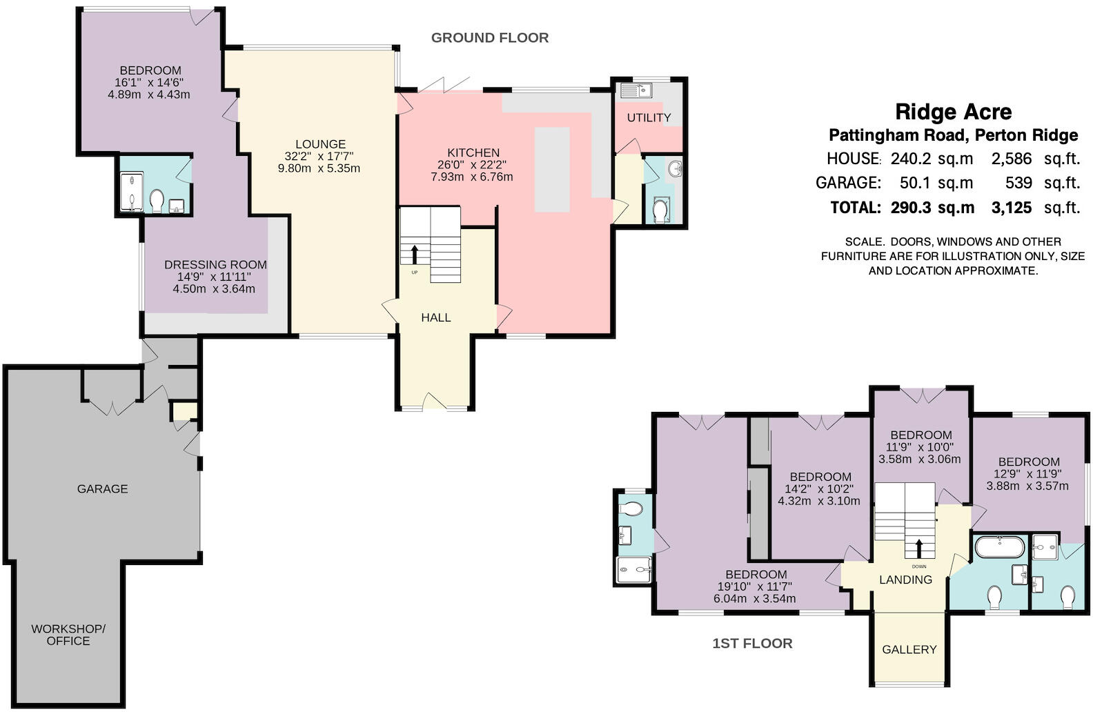 Ridge Acre, Pattingham Road, Perton Ridge floorplan