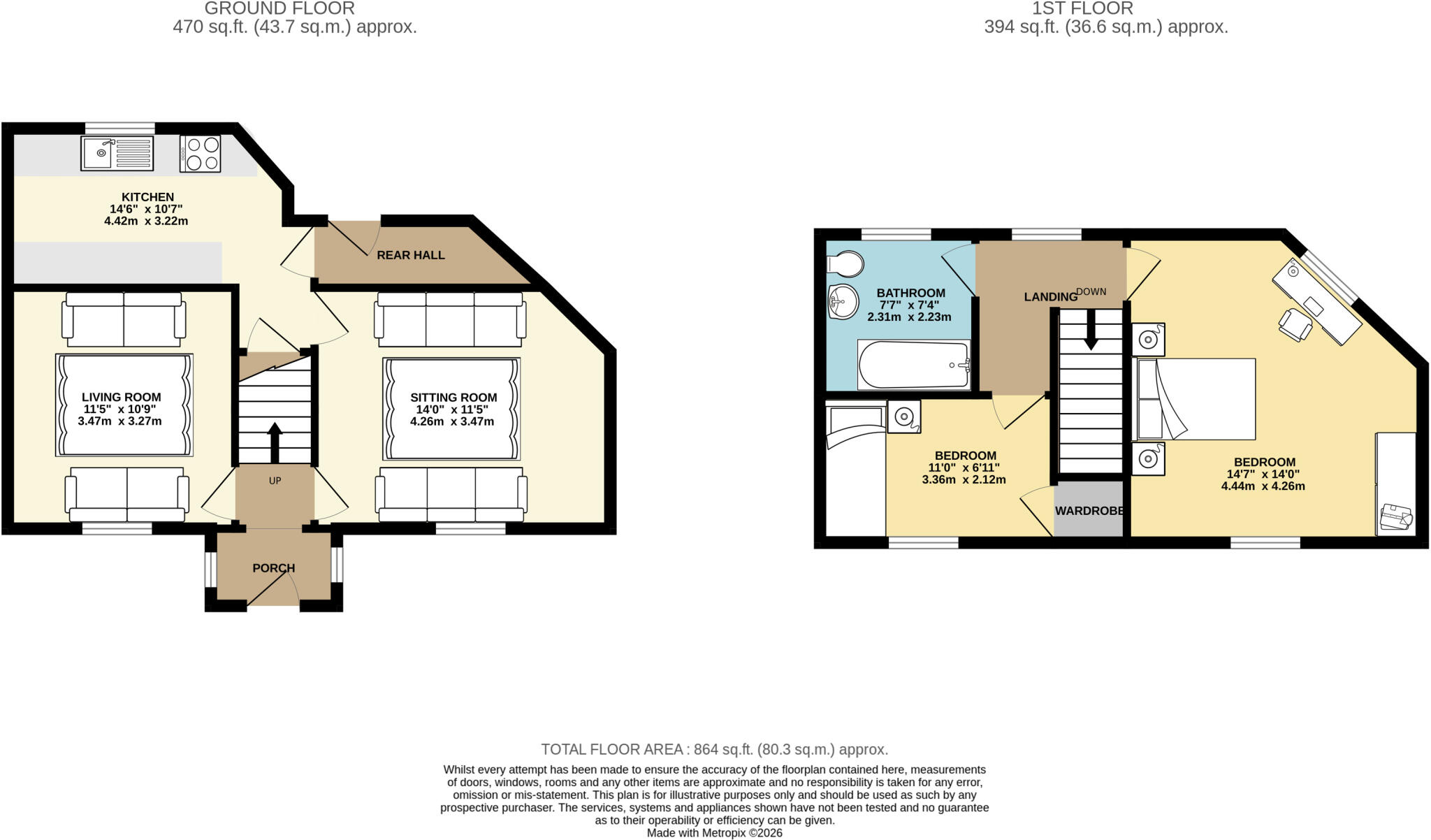 15 Grace Street, Carlisle, Cumbria floorplan