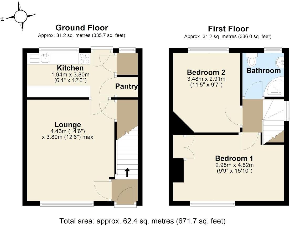 Scott Hall Drive, Leeds, LS7 floorplan